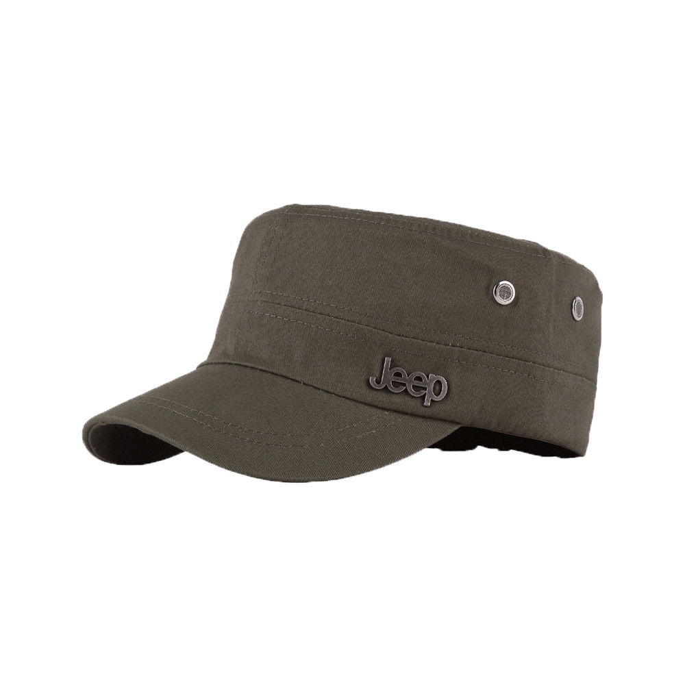 Quality Promotional Mens Cadet Style Hats , Cotton / Polyester Military Summer Hats for sale