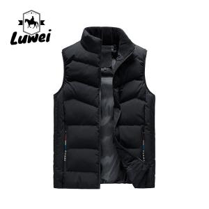 Quality Winter Casual Autumn Padded Down Utility Waistcoat Quilted Puffer Vest Gilet Men Waistcoat for sale