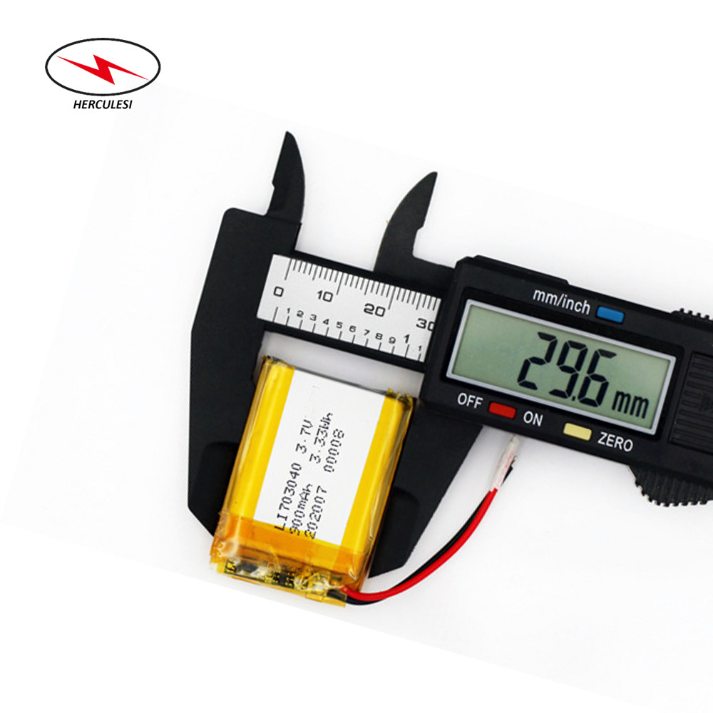 Buy HLP703040 3.7V 900mAh 3.33Wh  Lipo Polymer Battery at wholesale prices