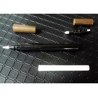 China PP Waterproof Plastic Eyeliner Pencil Airtight Double Head Silk Printing for sale