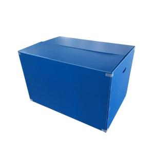 Quality Folding PP Corrugated Plastic File Box For Paper Files Documents Storage for sale