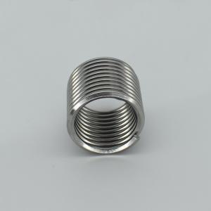 Quality 4-40 UNC Tangless Wire Inserts ISO9001 Threaded Sleeve For Wood for sale