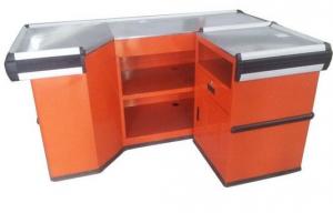 Quality Cashier Table Durable Supermarket / Retail Store Counters Desk For Checkout for sale
