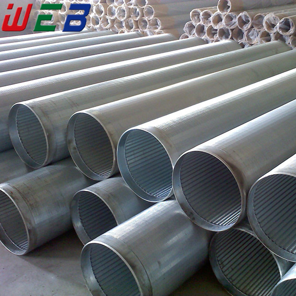 Quality Stainless Steel Wedge Wire Filter Pipe Screen (ISO9001:2008 Factory) for sale