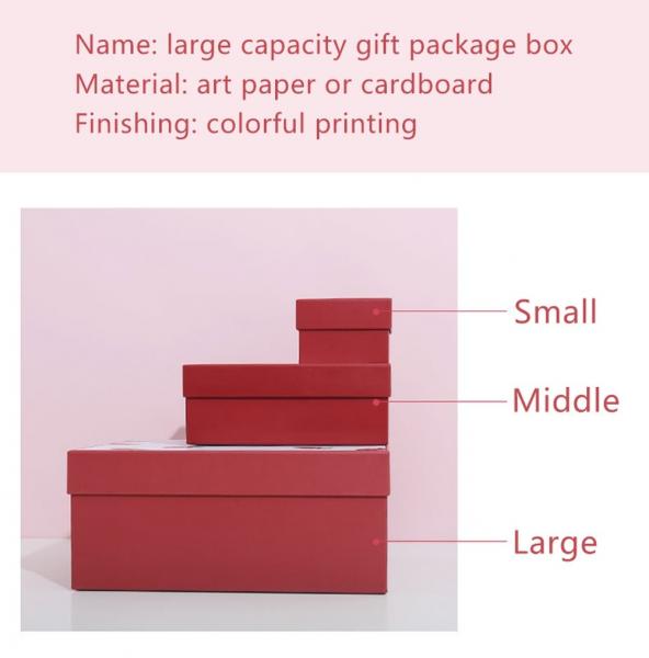 Strawberry Pattern Lipstick Luxury Gift Box Packaging For Valentines Day
