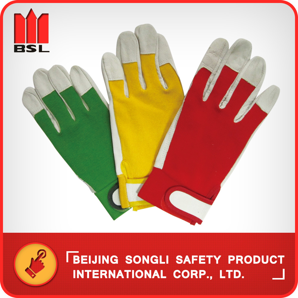 Quality SLG-PA7230  Pig grain leather working safety gloves for sale