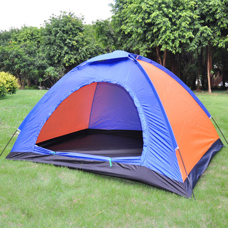 Quality Double Layer 3-4 people Family Outdoor camping ultralight inflatable Camping Tent for sale