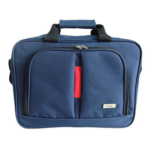 Quality Shoulder Laptop Computer Carry Bags Briefcase Durable 2 Compartments Outside for sale