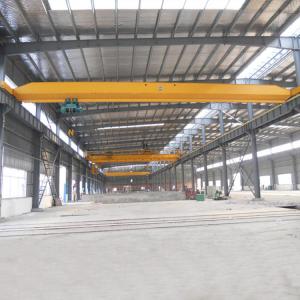 Quality 25 Ton Electric Single Beam Crane With European Electric Hoist for sale