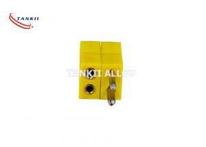 Quality Yellow Colour K Type Thermocouple Connector With Extension Cable For Research for sale