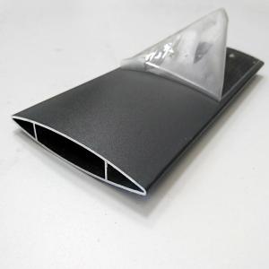 Quality 6M Tent Tube Anodized Silver Black Aluminum Extrusion Profiles for sale