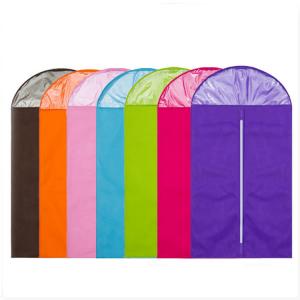 Quality Colorful Cloth Hanging Garment Bags , Foldable Hanging Wardrobe Bag For Overcoat for sale