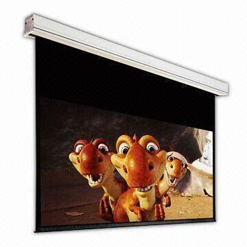Quality Projector Screen with Patented anti-Vibration and anti-Noises Technology for sale