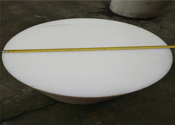 Quality High wear resisting HDPE plastic big size white color rod 400mm,500mm diameter for sale
