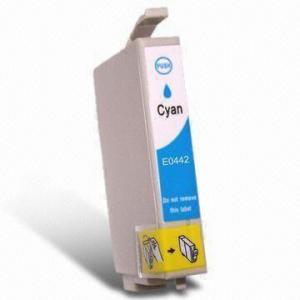 Compatible Ink Cartridge with 18.0mL Volume, Available in Cyan, Suitable for Epson T0442