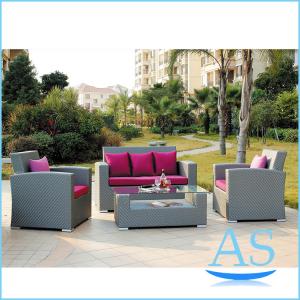 Quality Outdoor sofa Garden sofa set restaurant cafe furniture SR02 for sale