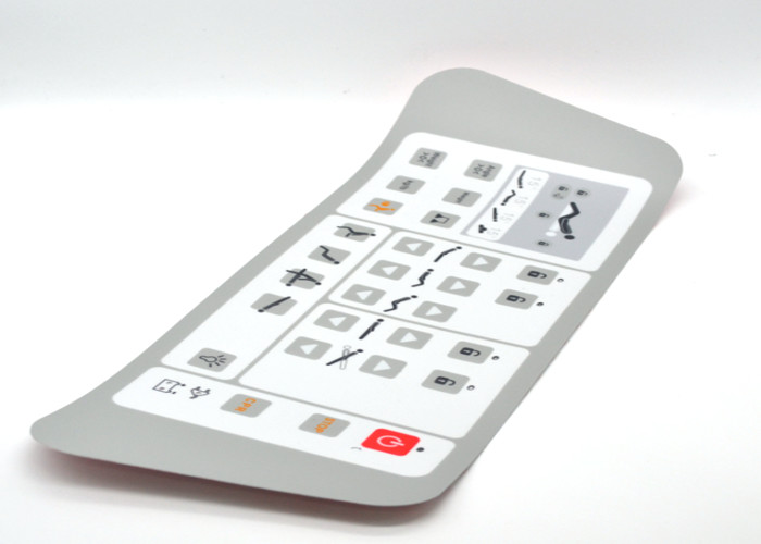 Buy Square Embossed Buttons Membrane Switch Panel Keypad For Medical Instruments at wholesale prices