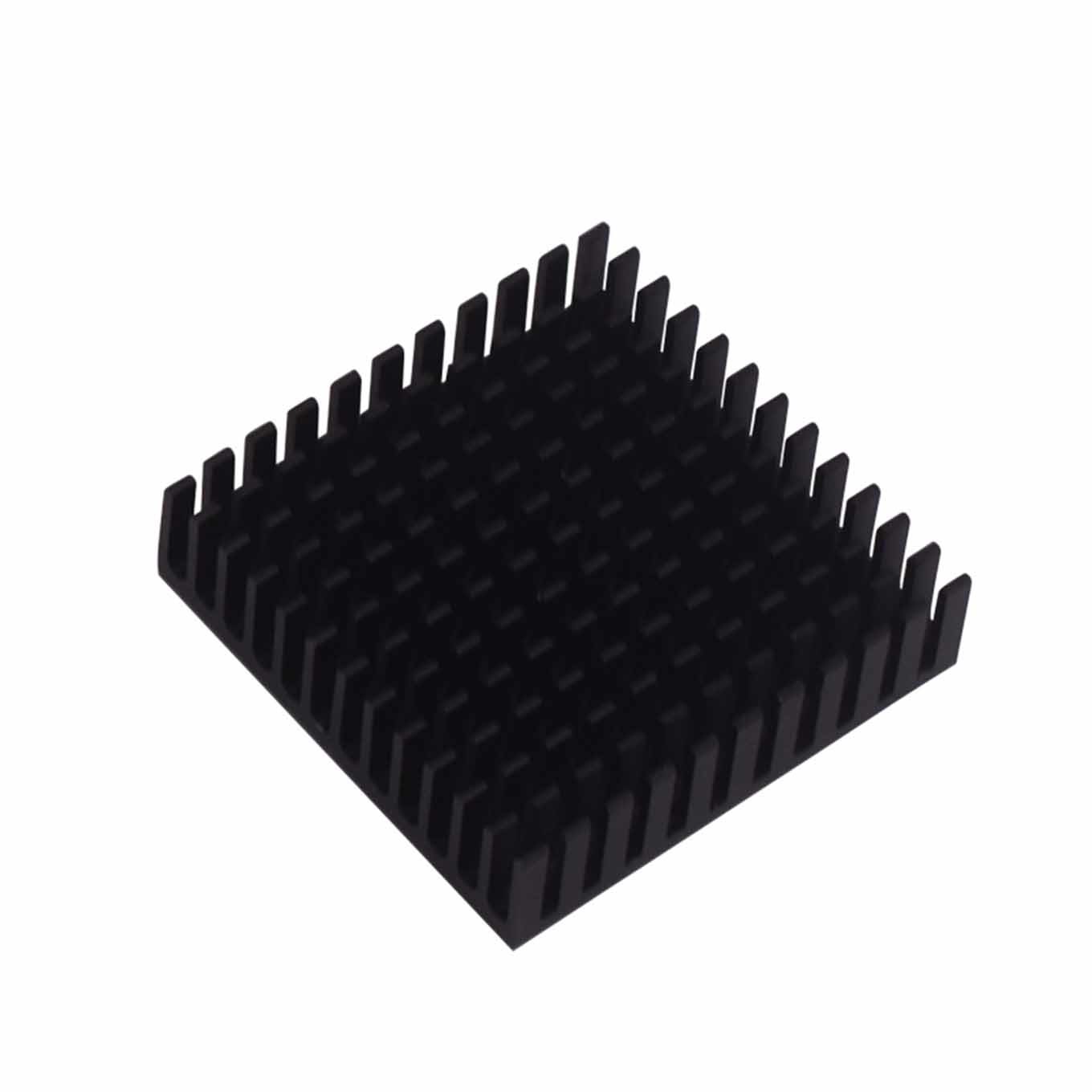 Quality 40*40*11mm Heatsink Black Aluminium Radiators 3D Printer Parts for sale