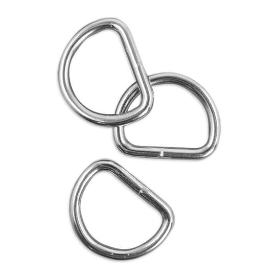 Quality Silver Nickel Free Lead Free Metal D Ring for sale