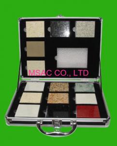 Quality Popular Aluminum Display Box Aluminum Marble Sample Case For Packing Stones Samples for sale