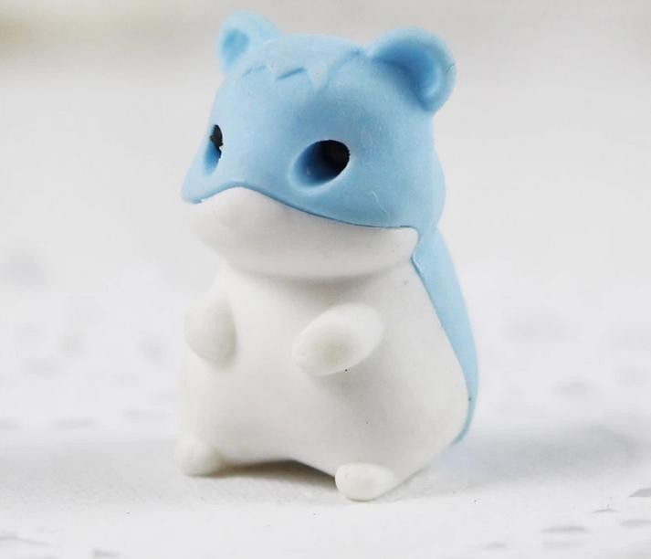 Buy 3D funny animal partical  eraser for promotional at wholesale prices