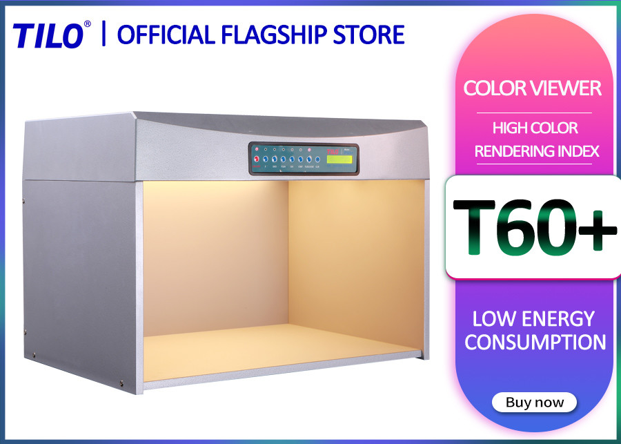 Quality T60+ 5 Light Sources Color Matching Cabinets , X - Rite Color Viewing Booth Color Matching Light Box for sale