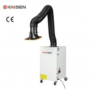 Quality Single Flexible Arm Mobile Industrial Fume Extractor For Welding Station 750W for sale