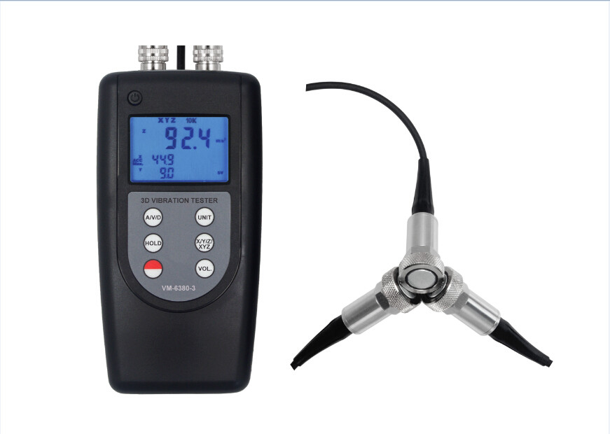 Quality Three Channel Vibration Meter VM-6380-3 for sale