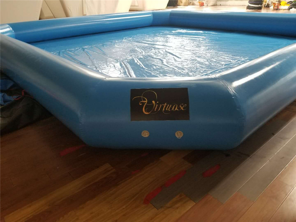 Quality Outdoor Square 125kg Inflatable Swimming Pools For Kids for sale