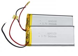 6040100 3400mAh 3.7v Li-Polymer Battery Lipo 3.7 Volt Lithium Polymer Battery