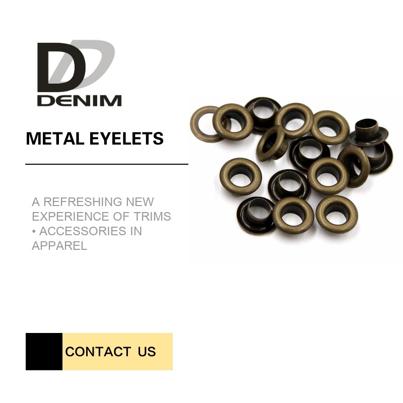 Quality Anti-Brass Eyelets & Grommets For Garments Nickel Free Bulk Trims for sale