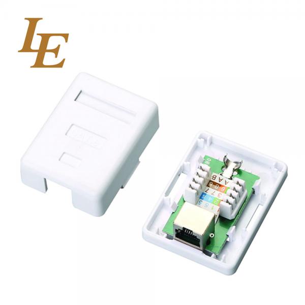 Buy Cat6 Ftp Surface Mount Box Rj45 Network Faceplate Socket at wholesale prices