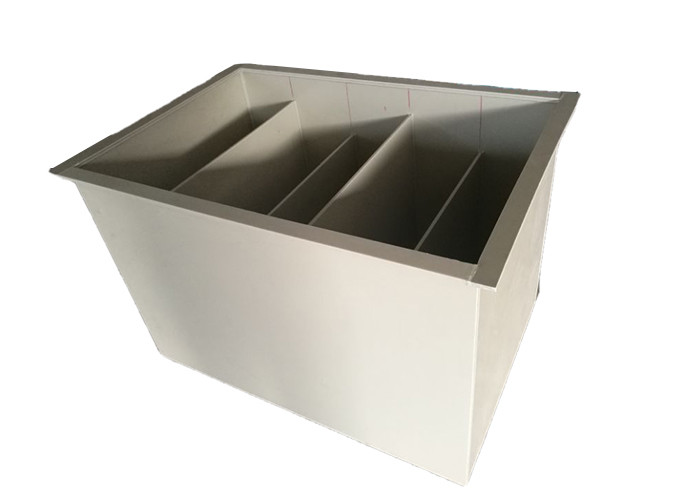 Buy ISO PP Material Plastic Sedimentation Tank For Clay , Glazes And Plaster at wholesale prices