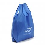 Washable Custom Tote Bags / 100 % Polyester Folding Shopping Bags