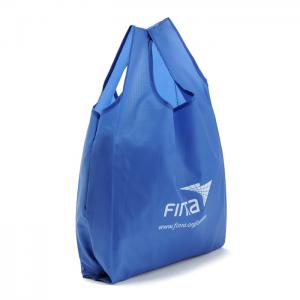 Quality Washable Custom Tote Bags / 100 % Polyester Folding Shopping Bags for sale