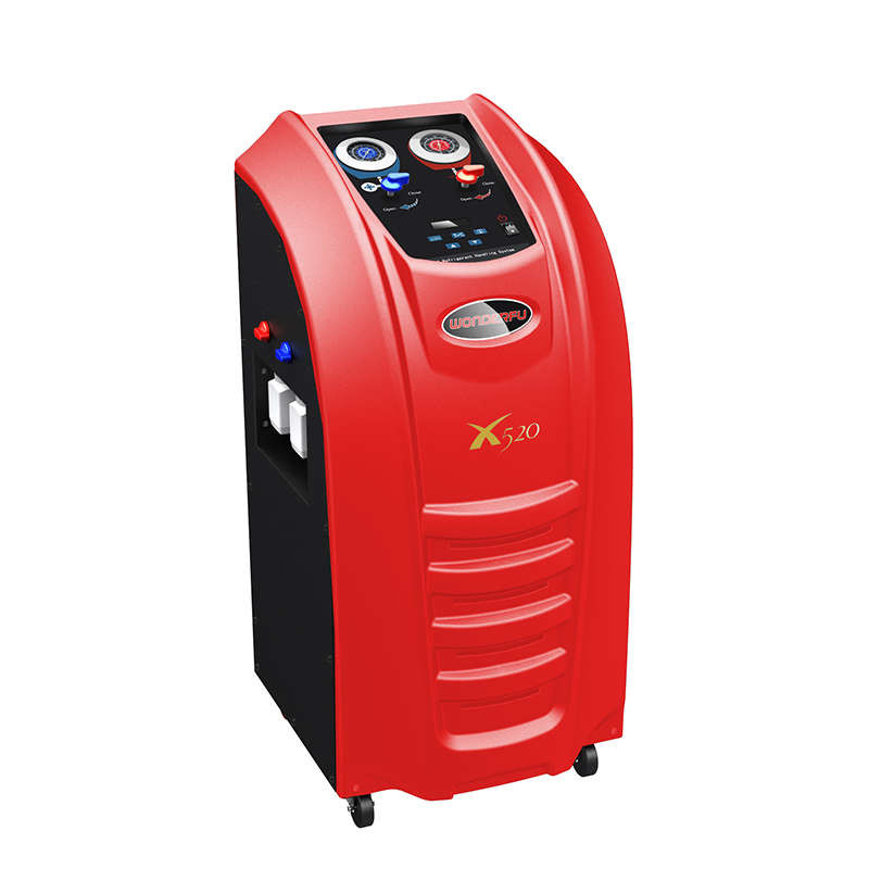 Buy R134a Heat Exchange Car AC Recovery Machine R134A Freon With Compressor at wholesale prices