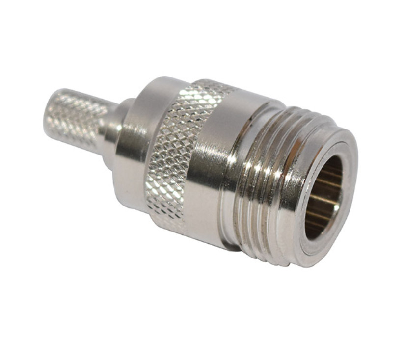 Quality RF Connector, N Type Straight Crimp Female for LMR-240 Cable, 50 Ohm for sale