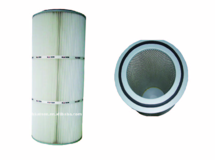 Quality Precise Dust Collector Filter Cartridge , EPTFE Coated Membrane Filter Cartridge for sale