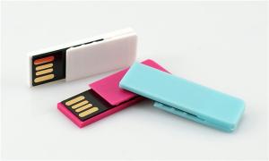 Quality Mini clip usb plastic usb colorful casing for options multiple capacity for choice for sale