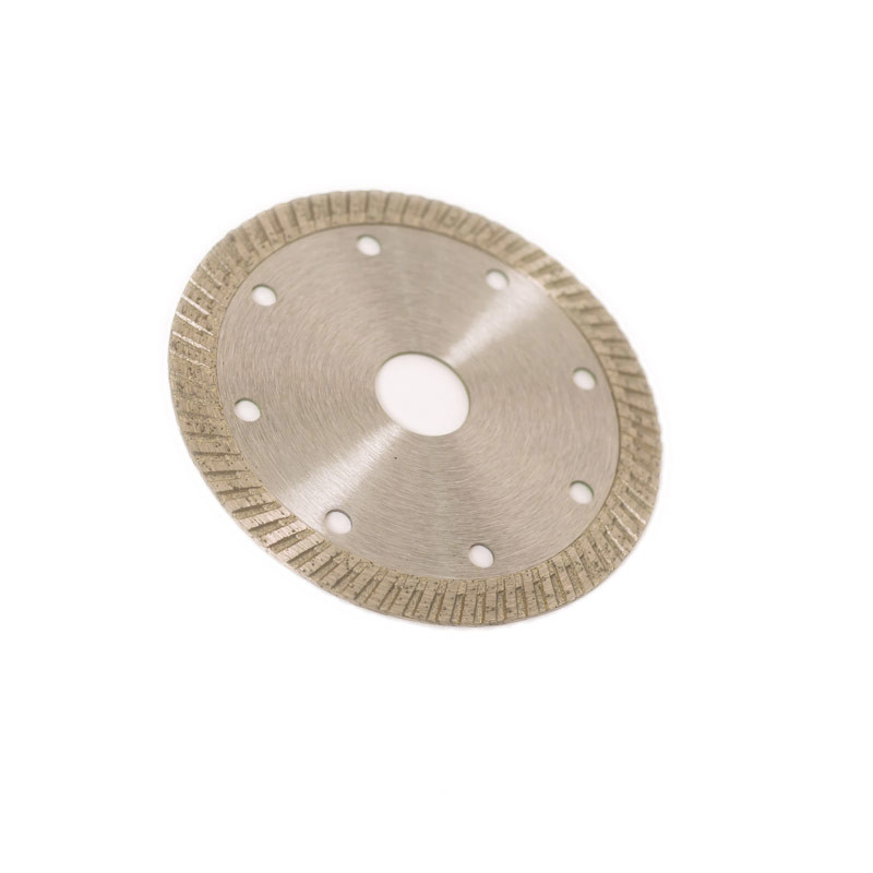 Quality 4.5 Inch 115mmx22.2mm General Purpose Wave Turbo Rim Diamond Blade For Masonry Smooth Cuts for sale