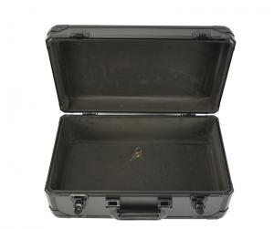 Quality 18 Inch X 12 Inch X 6 Inch Protable Black Aluminum Tool Carrying Case for sale