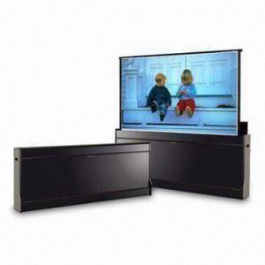 Quality Home Cinema Motorized Projection TV with Piano-varnished Casing and Integrated Control System for sale