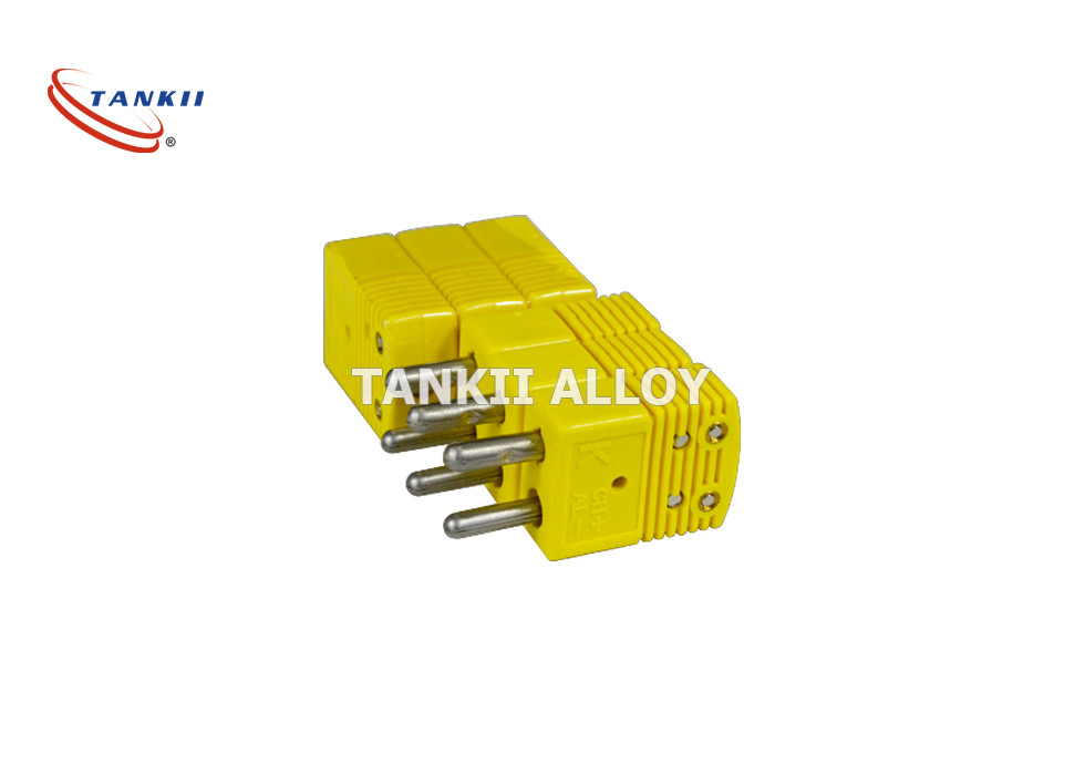 Quality ANSI Glass Filled Nylon Thermocouple Connector Type K for sale