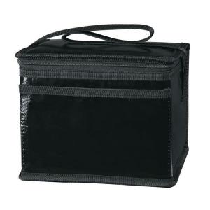 Quality laminated black PP woven cooler bag for sale