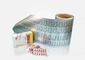 Quality Pharmaceutical Alu foil Pharma Packing Capsules Aluminium Blister Foil for sale