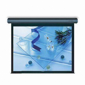 Quality Motorized Projection Screen with Multi-installation and Screen Adjusting for sale