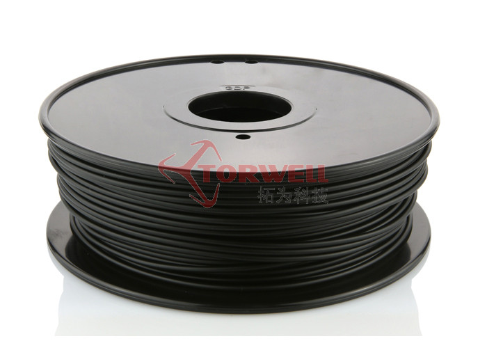 Quality 3mm ABS 3D Printer Materials Black , ABS / HIPS 3D printer filament for sale