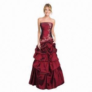 Quality Fabulous 2-in-1 Strapless Full Length Prom Ball Lace-up Dress, Various Colors Available for sale