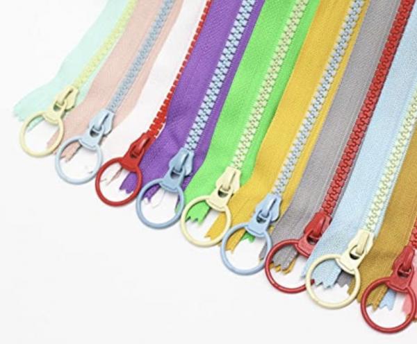 Buy ODM Durable Colorful Decorative Metal Zippers Lifting Ring Ultra Shiny at wholesale prices