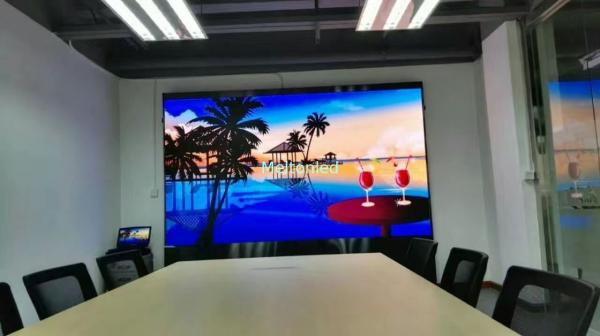 Buy Curved P3 Indoor LED Video Wall , Full Color LED Display Video For Confrence at wholesale prices